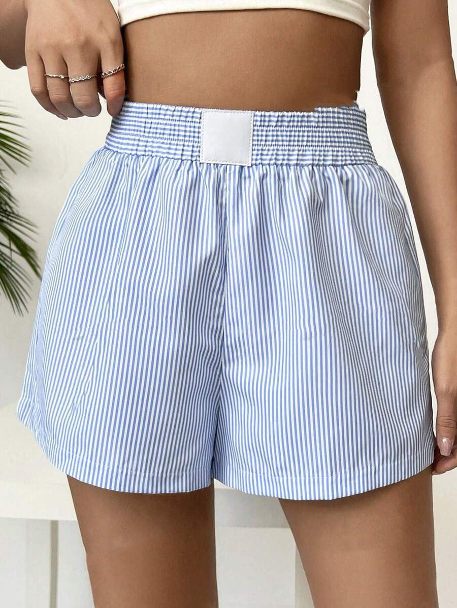 Harriet – Casual Striped Women's Shorts
