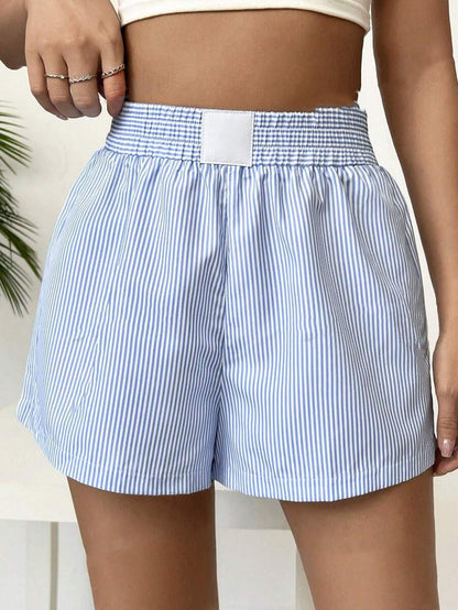 Harriet – Casual Striped Women's Shorts