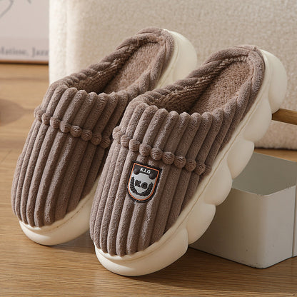 Rachael – Cozy Corduroy Vegan Slippers