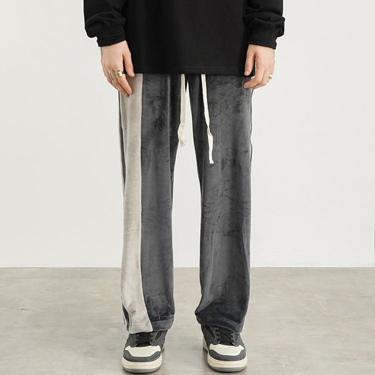 Jay – Casual Sports Wide Pants with Drawstring