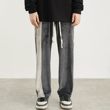 Jay – Casual Sports Wide Pants with Drawstring