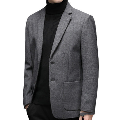 Eric – Casual Woolen Coat for Men