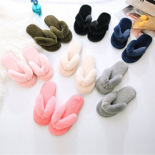 Heidi – Cozy Plush Vegan Flip-flops