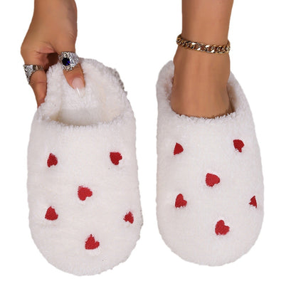Tamara – Women's Heart Toe Fluffy Slippers