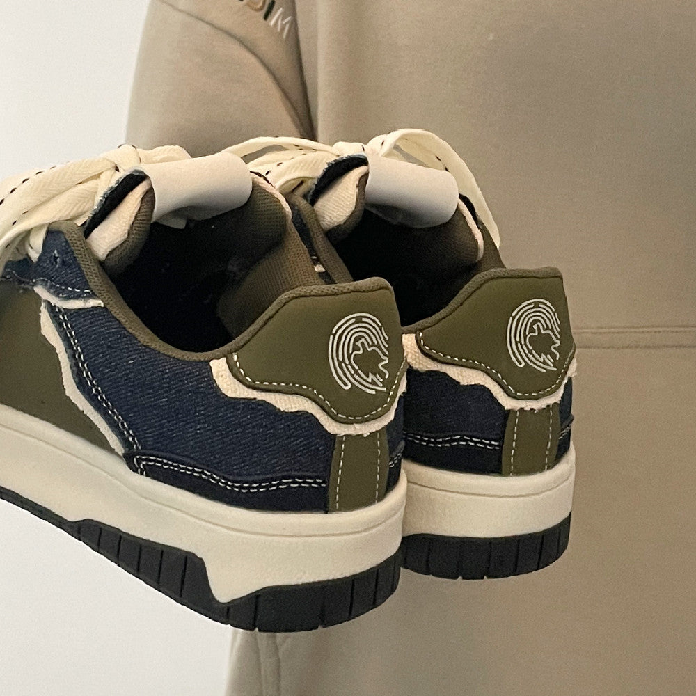 Matthew – Men's Casual Denim Blue Sneakers