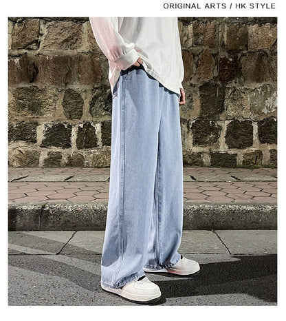 Howard – Men's Retro Washed Straight Loose Casual Jeans