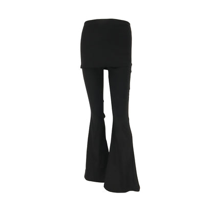 Mary – Women's Wide-leg Pants with Draping