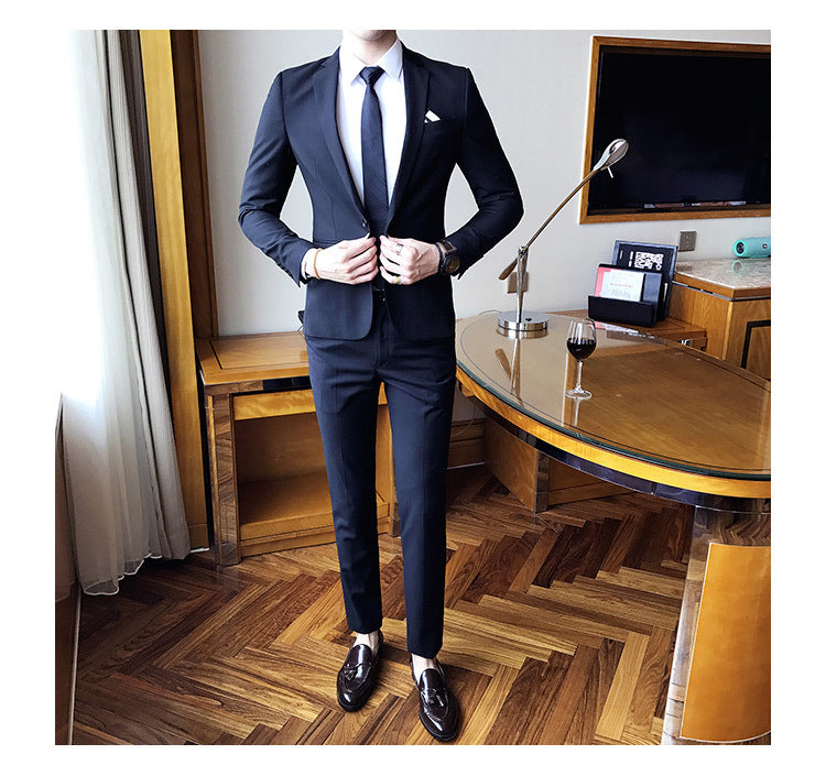 David – One-Button Two-Piece Suit