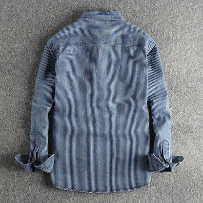 Allan – Washed Vintage Denim Shirt