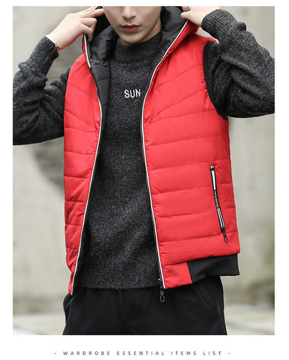 Gregory – Men's Slim Fit Hooded Vest