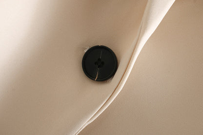 Warren – Beige One-Button Blazer