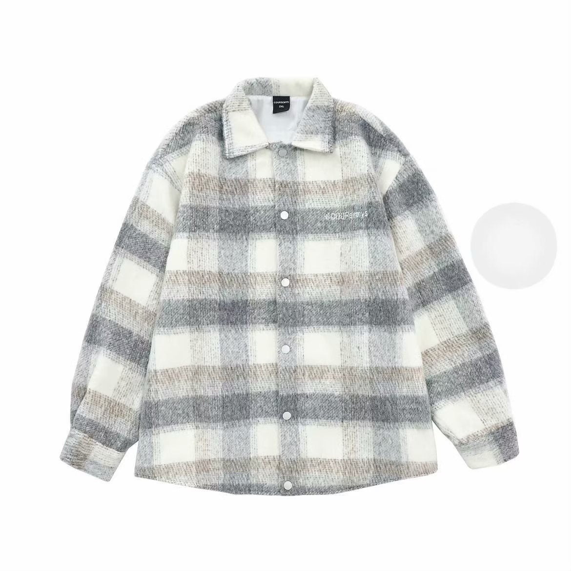 Kathryn – Vintage Plaid Cotton Jacket