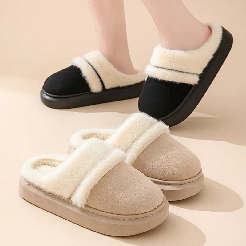 Miranda – Women's Vegan Suede Warm House Slippers