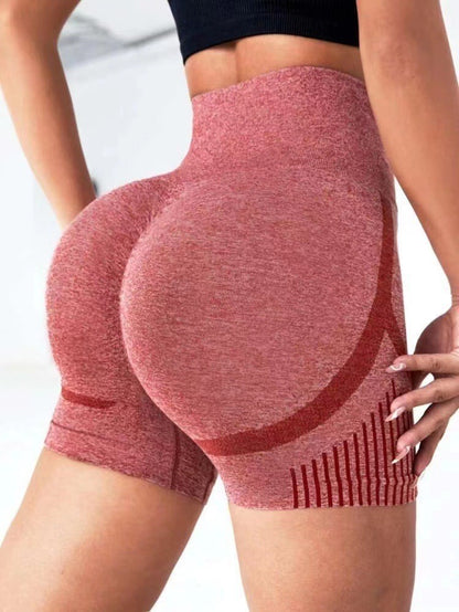 Katie – High Waist Yoga Shorts with Hip Lift