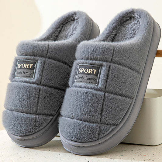 Michael – Men's Warm Plaid Indoor Slippers