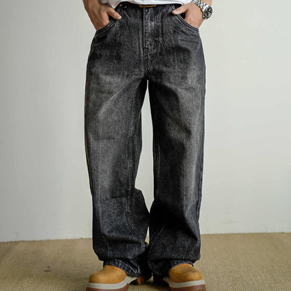 Brian – Vintage Black Jeans for Men