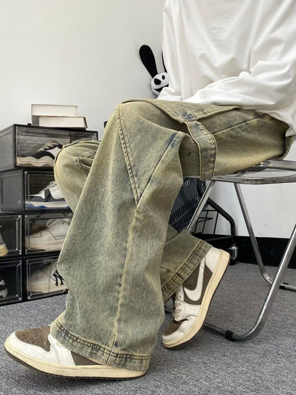 Jeremy – Men's Retro Wide Leg Jeans