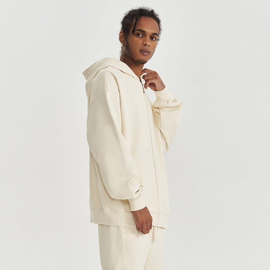 Rodney – Loose Zipper Hooded Sweater