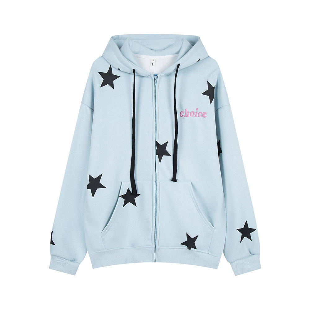 Marion – Star Print Cardigan