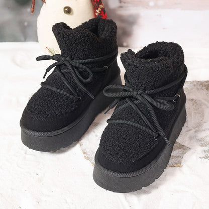 Kathleen – Women's Height Increasing Vegan Suede Boots