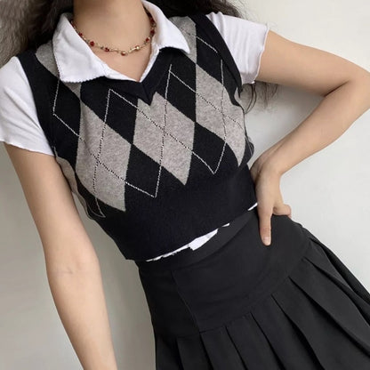 Ruby – Slim Polo Collar Knitted T-shirt
