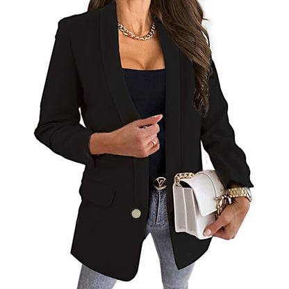 Nick – Solid Color Slim Fit Blazer