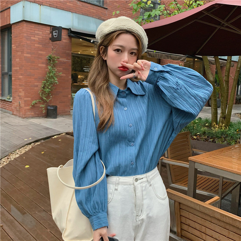 Kimberley – Vintage Polo Collar Shirt