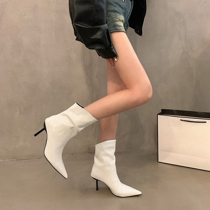 Megan – Slim Stiletto Ankle Boots