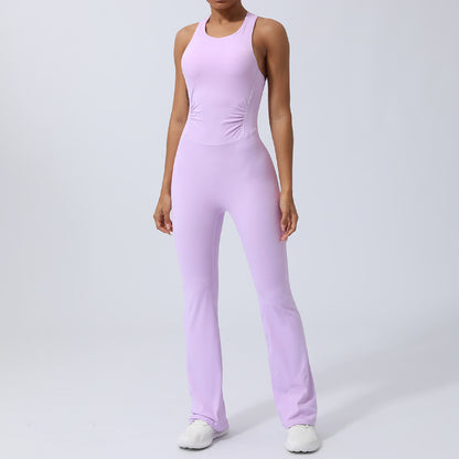 Emma – Vegan Yoga Jumpsuit with Belly Shaping