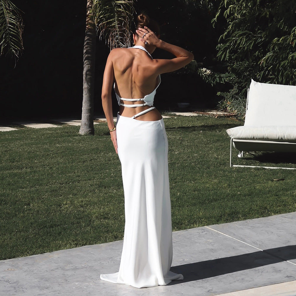 Diana – Sexy Backless Halter Vest