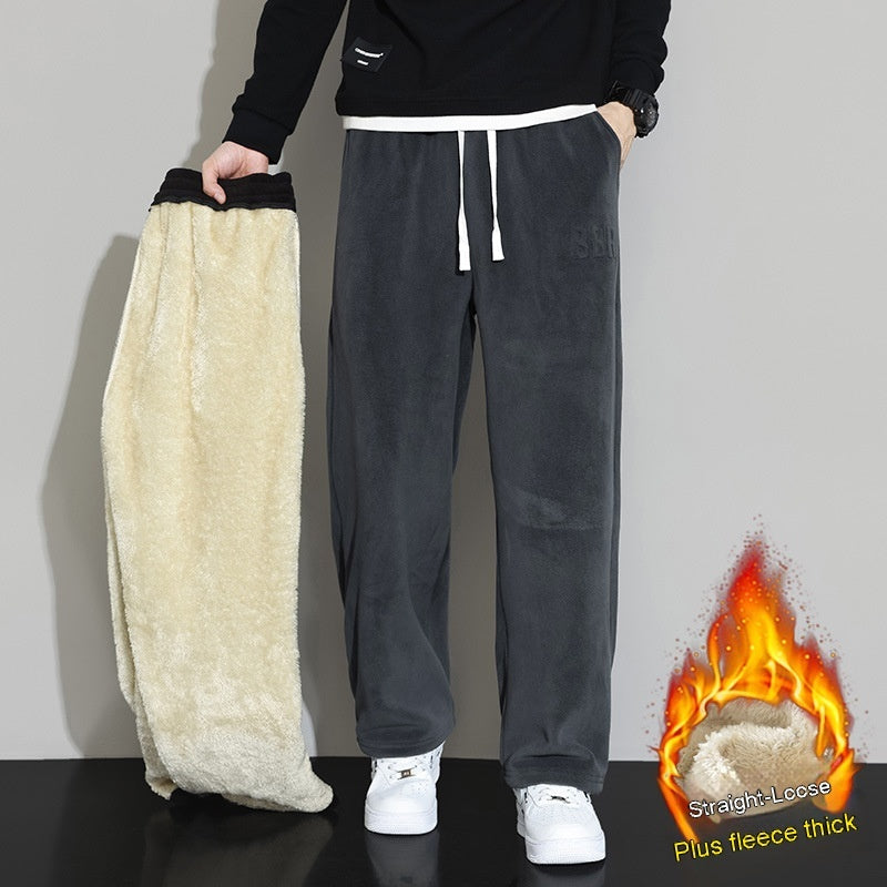 Samuel – Men's Winter Casual Cashmere Wide-leg Pants