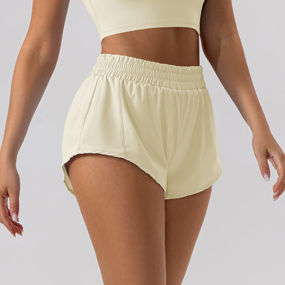 Samantha – Loose High Waisted Yoga Shorts