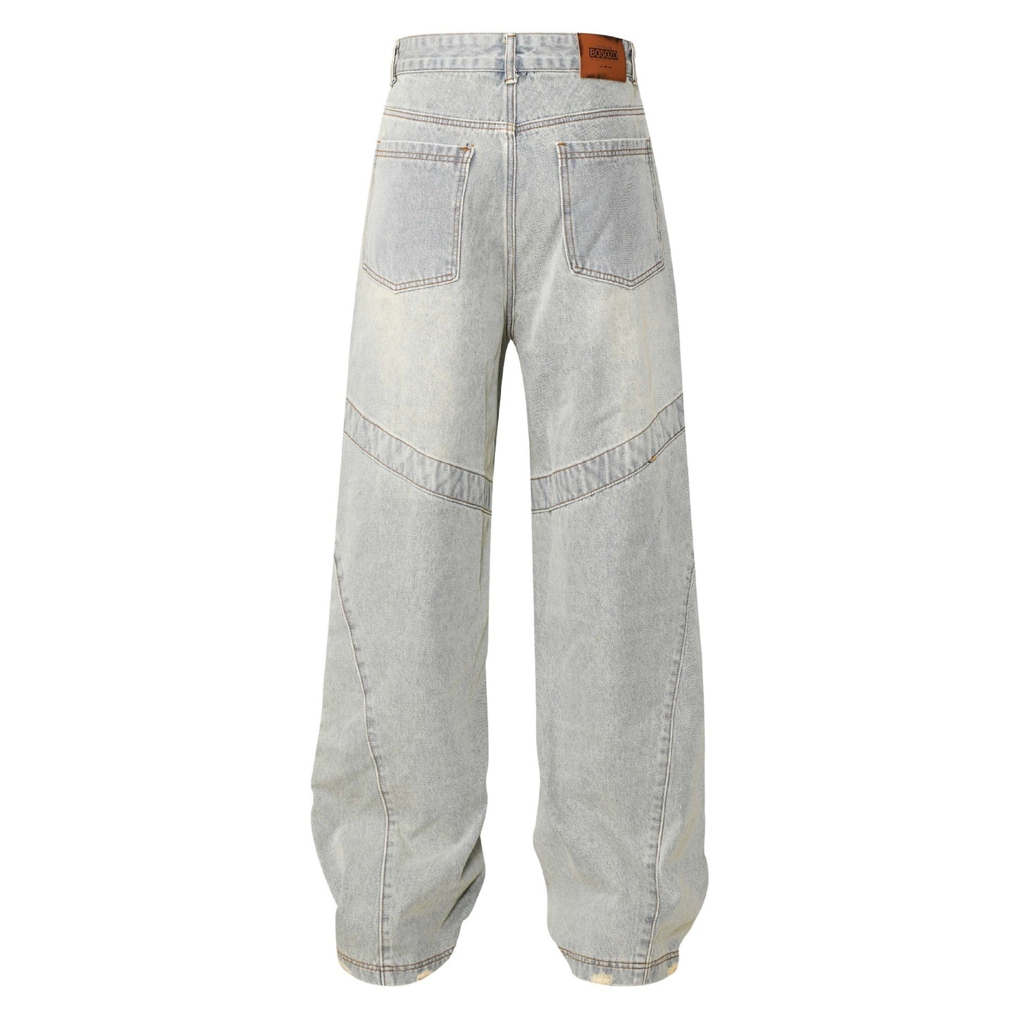 Conrad – High Street Patchwork Denim Jeans