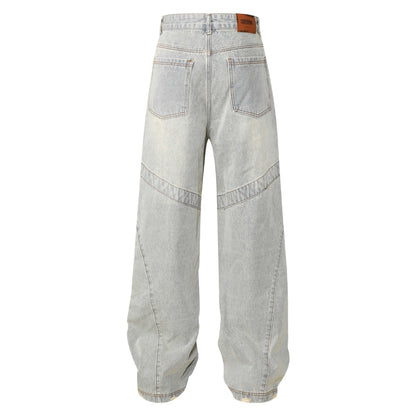 Conrad – High Street Patchwork Denim Jeans
