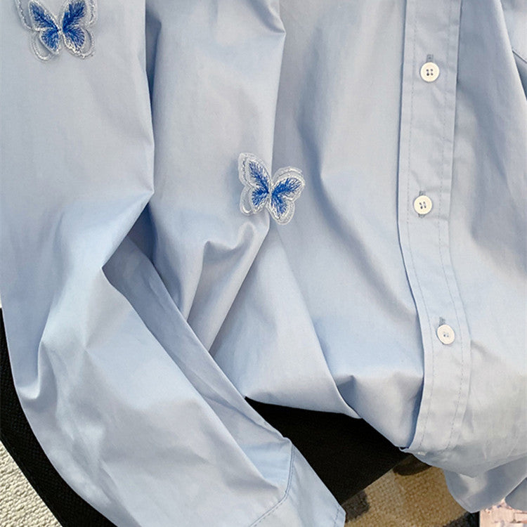 Laura – Women's Fashion Polo with Embroidered Bow