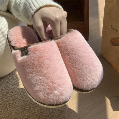 Kathryn – Cozy Vegan Leather Home Slippers