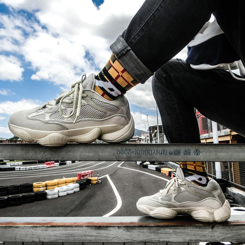 Kelvin – Mid-Top Vegan Suede Sneakers