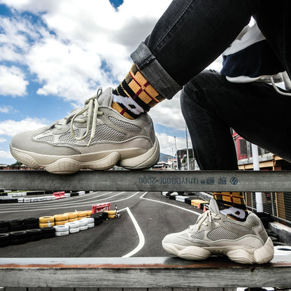 Kelvin – Mid-Top Vegan Suede Sneakers