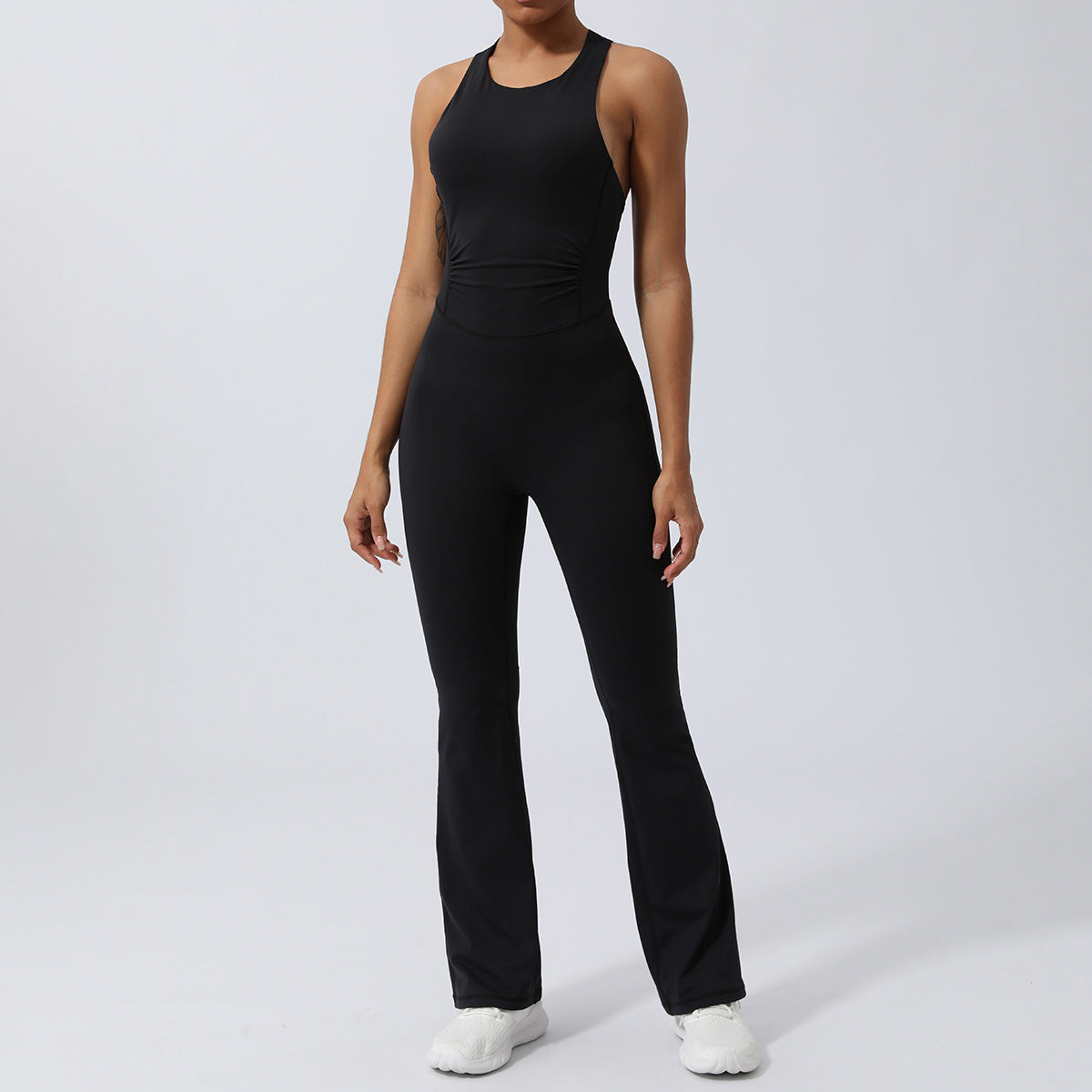 Emma – Vegan Yoga Jumpsuit with Belly Shaping