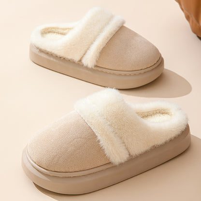 Miranda – Women's Vegan Suede Warm House Slippers