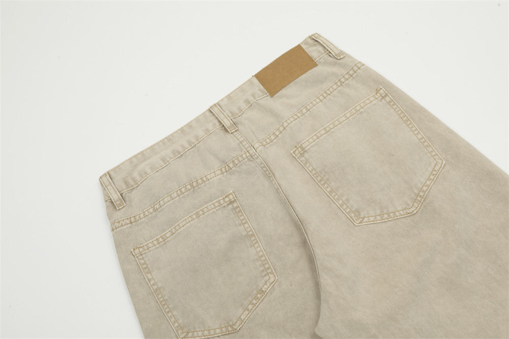 Hugh – Men's Retro Cargo Jeans