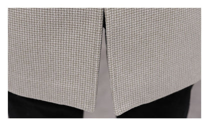 Scott – Slim Houndstooth Coat