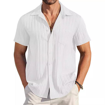 Neil – Polo Collar Short Sleeve Shirt