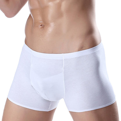 Anthony – Men's Seamless Ice Silk Boxers