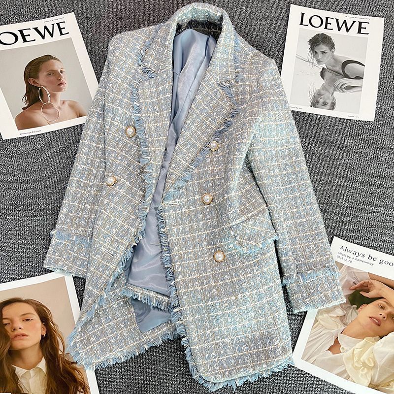 Heidi – Lake Blue Style Suit Coat