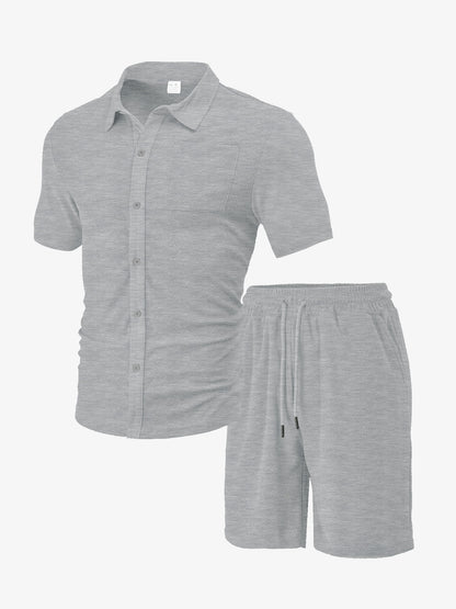 Douglas – Casual Men's Short Sleeve Set