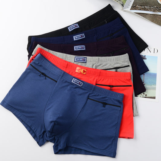 Anthony – Men's Modal Underwear with Double Zipper