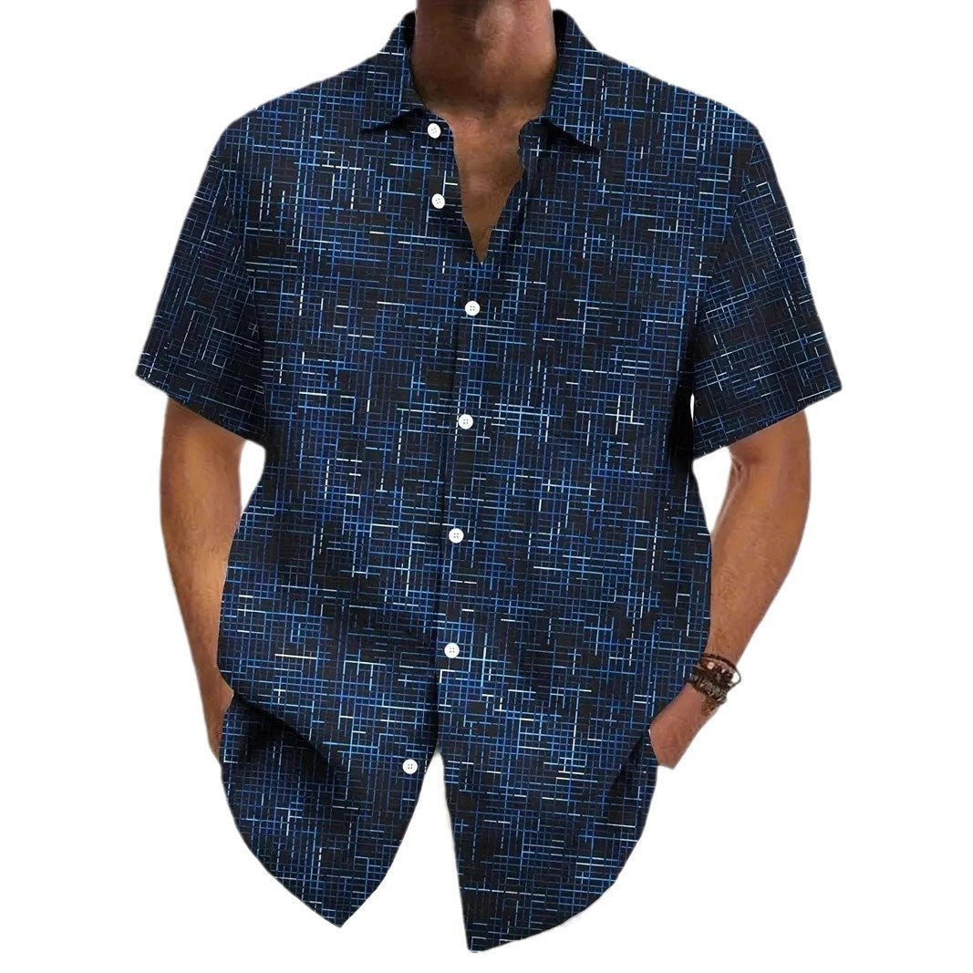 Jake – Loose Casual Short-Sleeved Shirt