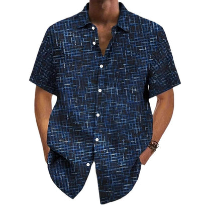 Jake – Loose Casual Short-Sleeved Shirt