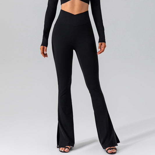 Ruth – Stretch Yoga Bell-Bottom Pants